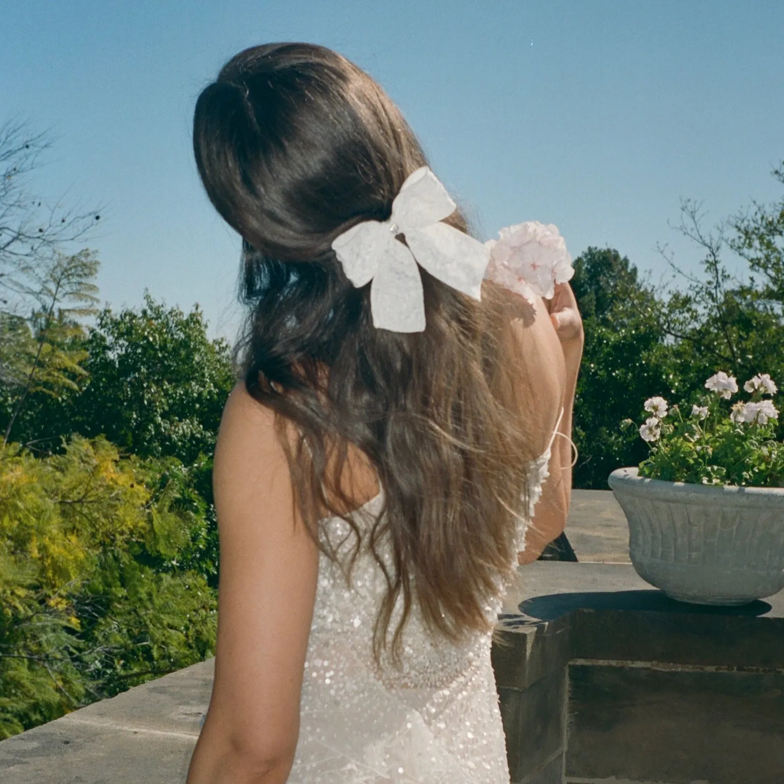 Bow Barrette in Tutu