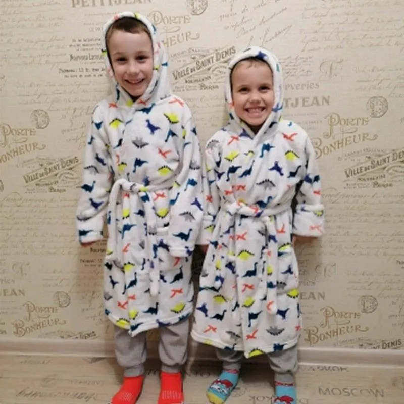 Boys and girls Flannel pajamas/Rob for Winter - Sleepwear/Robe