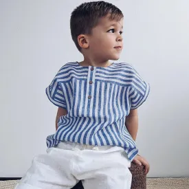 Boys Round-Neck Shirt