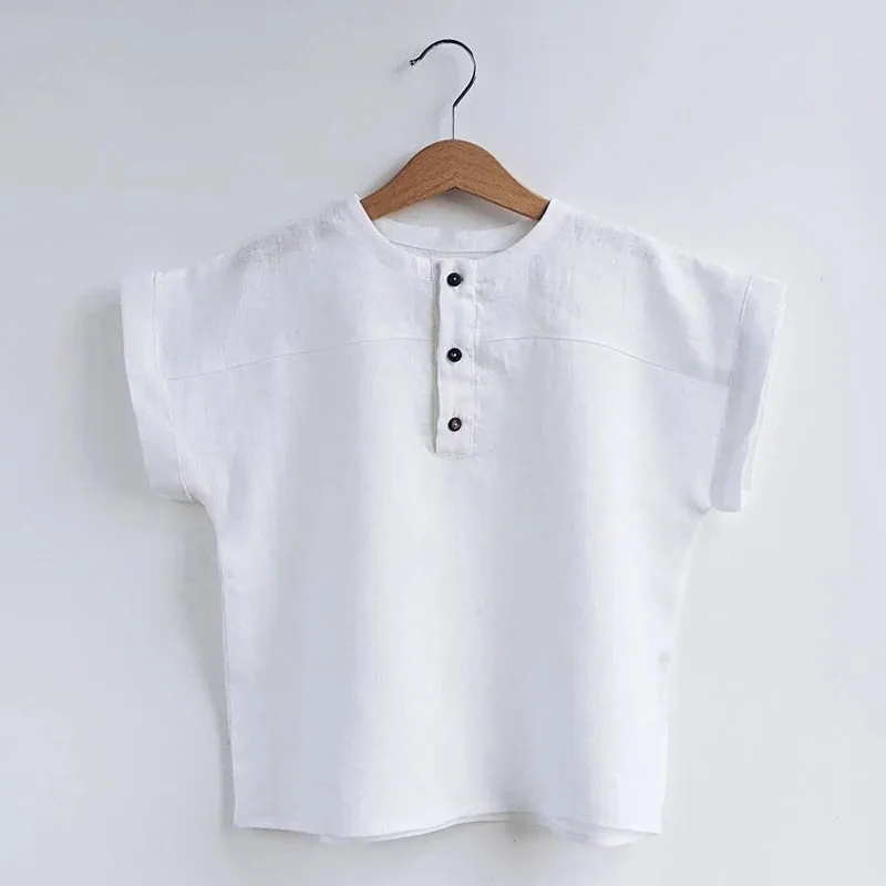 Boys Round-Neck Shirt