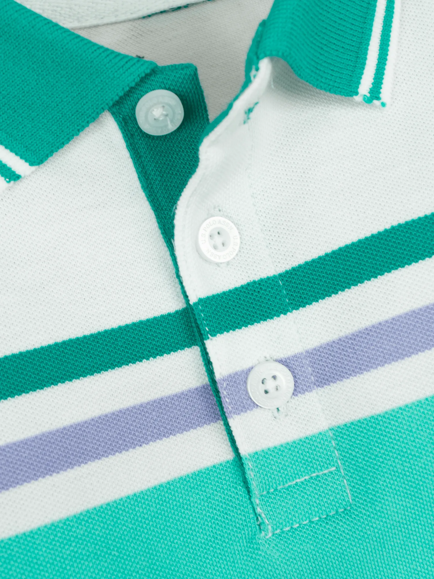 BOY'S YARN DYED STRIPER POLO