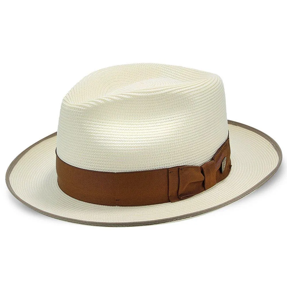 Bradshaw - Dobbs Milan Straw Fedora Hat