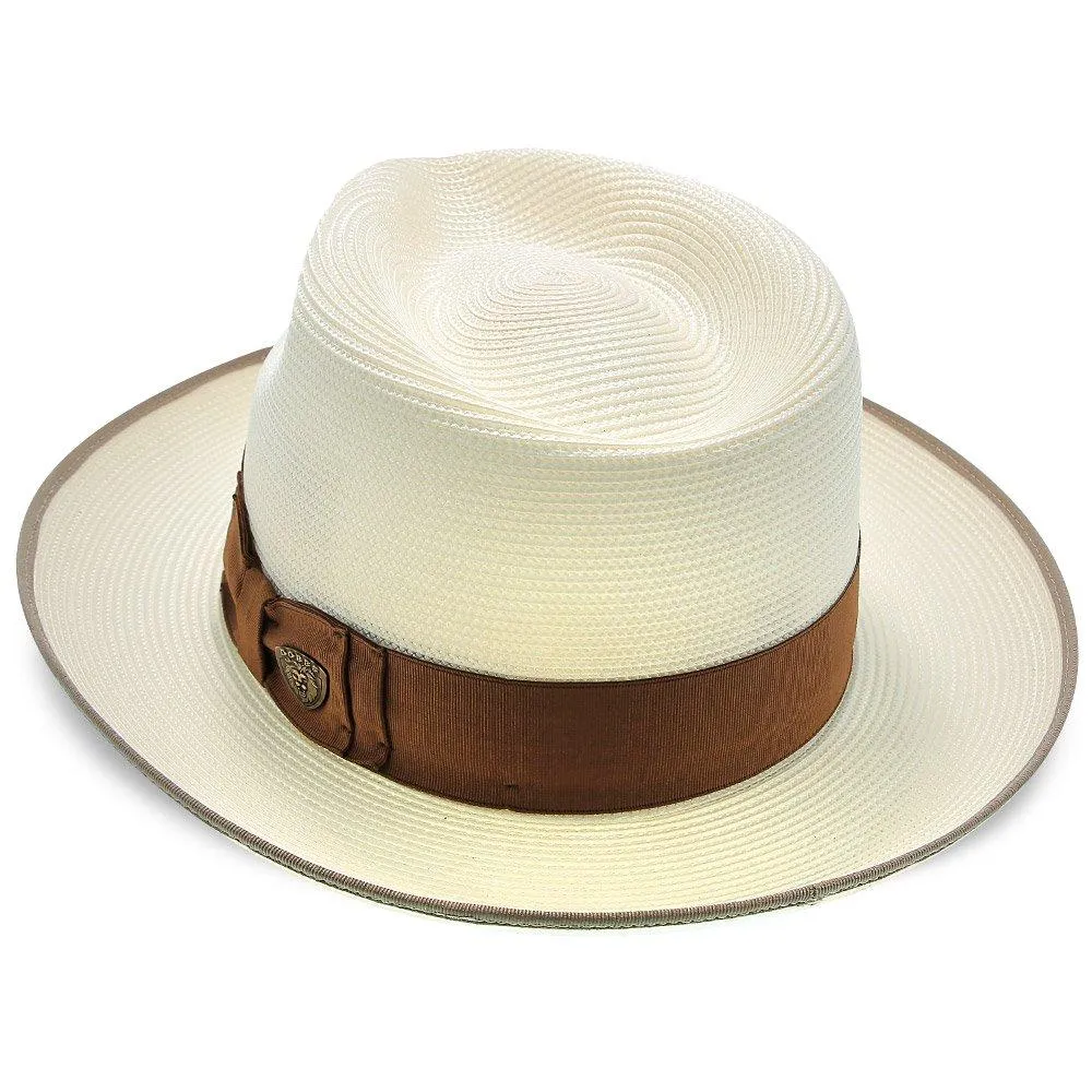 Bradshaw - Dobbs Milan Straw Fedora Hat