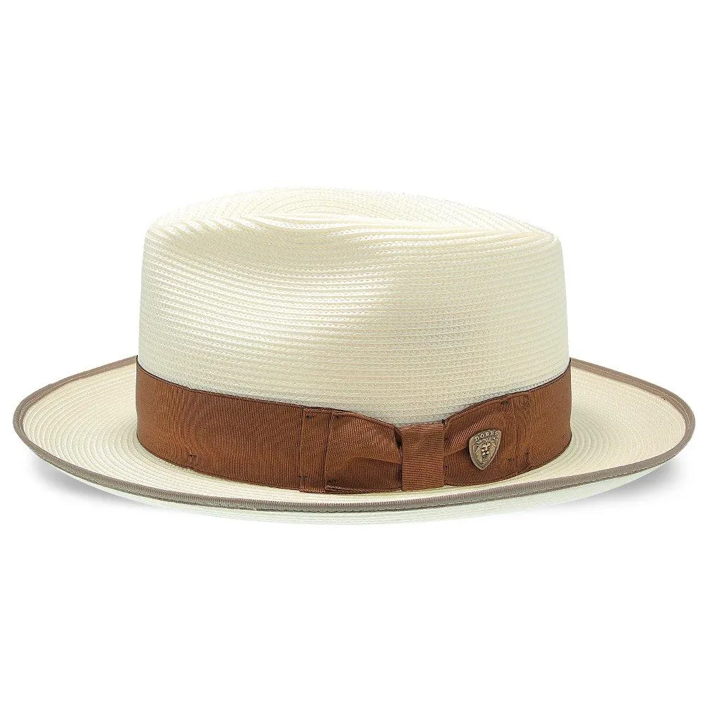 Bradshaw - Dobbs Milan Straw Fedora Hat