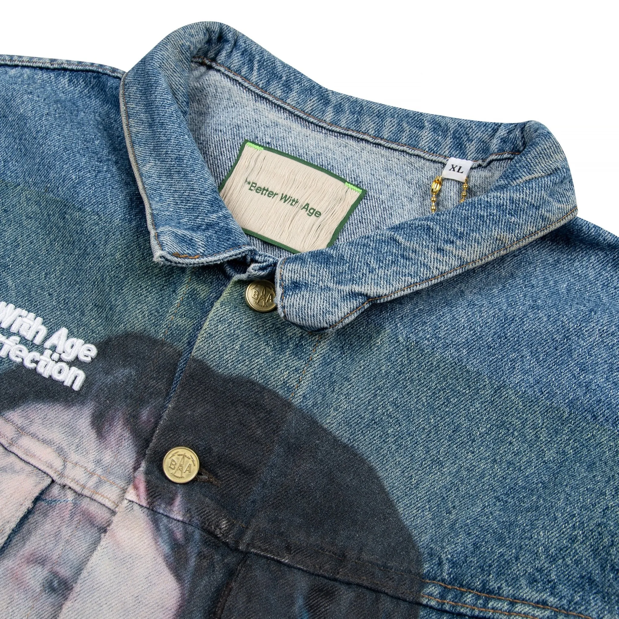 Brandy Denim Jacket | Medium Wash