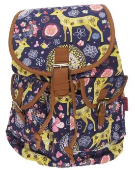 Bravo! Backpack Rucksack Drawstring (Deer)