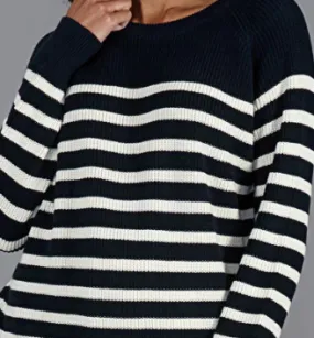 Breton Cotton Knit Pullover