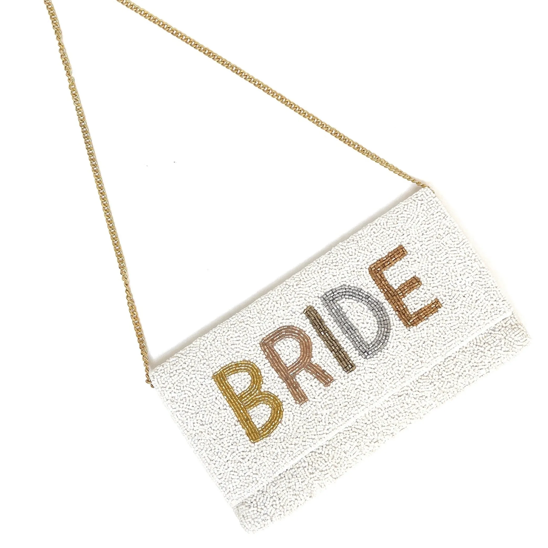 Bride Beaded Clutch Purse