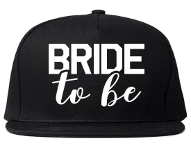 Bride To Be Mens Snapback Hat