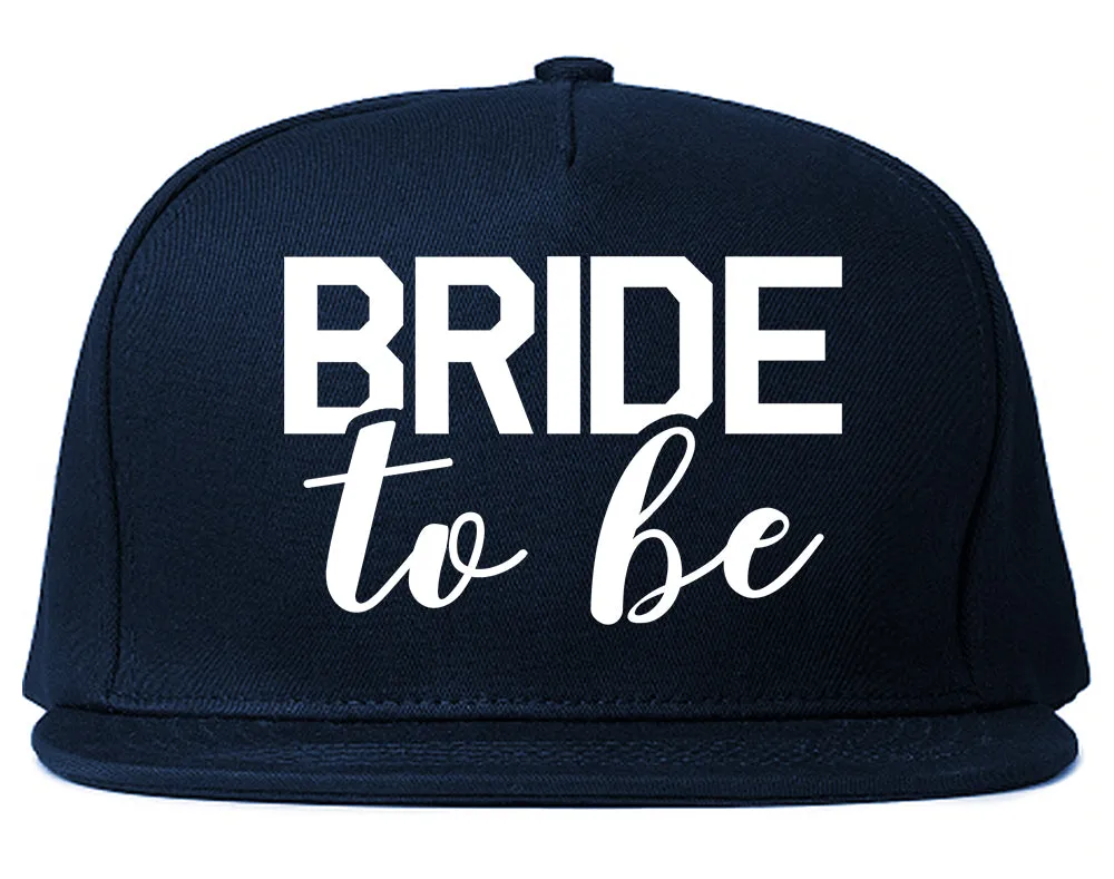 Bride To Be Mens Snapback Hat