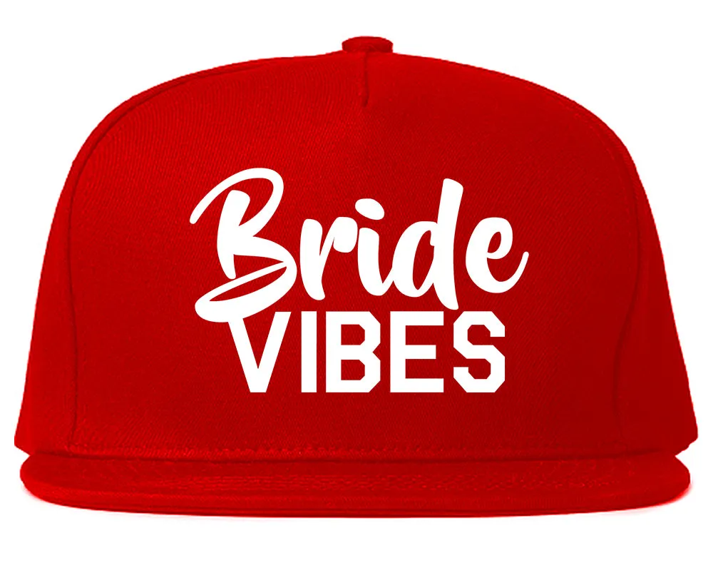 Bride Vibes Bridal Mens Snapback Hat