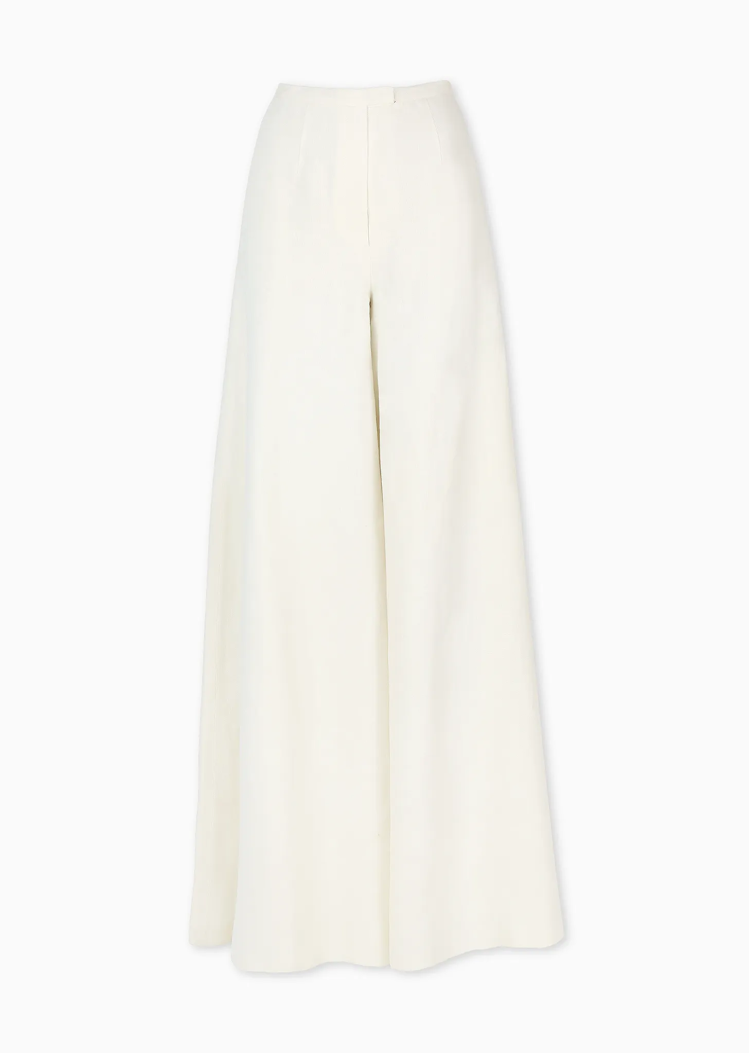 Brigitte - Linen, Wide Leg Black Palazzo Pants