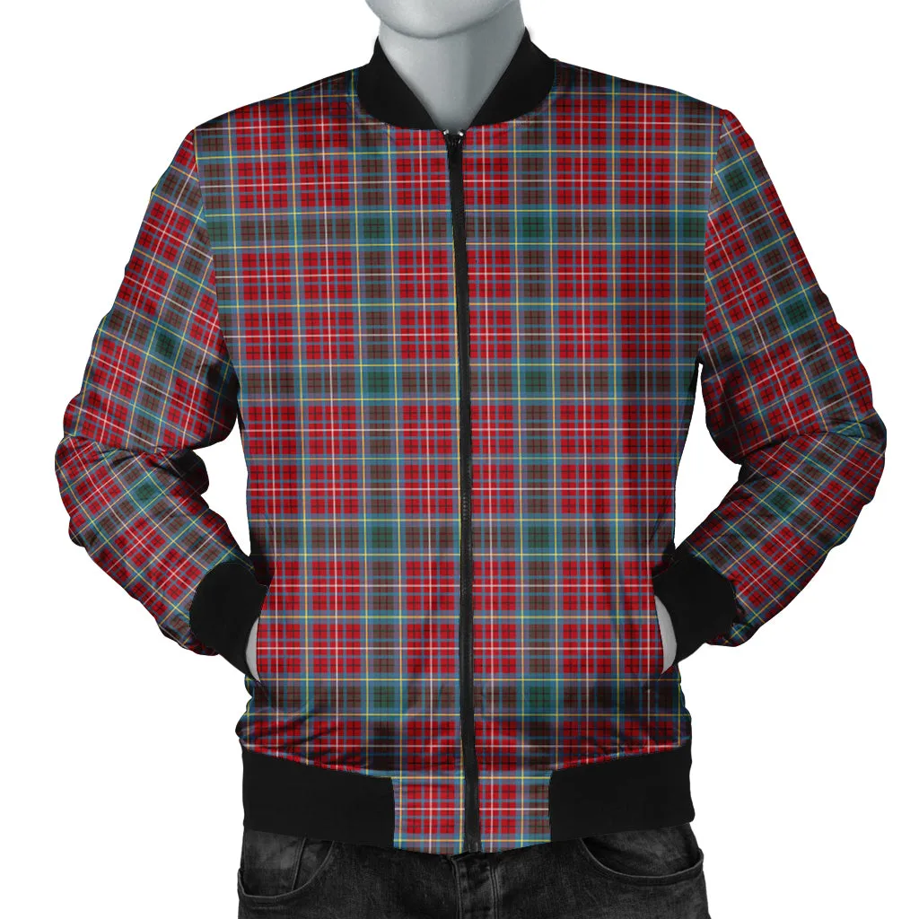 British Columbia Province Canada Tartan Bomber Jacket