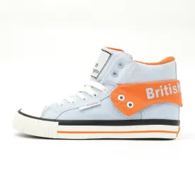 British Knights Roco High-Top Sneakers Fabric Blue Colour For Men