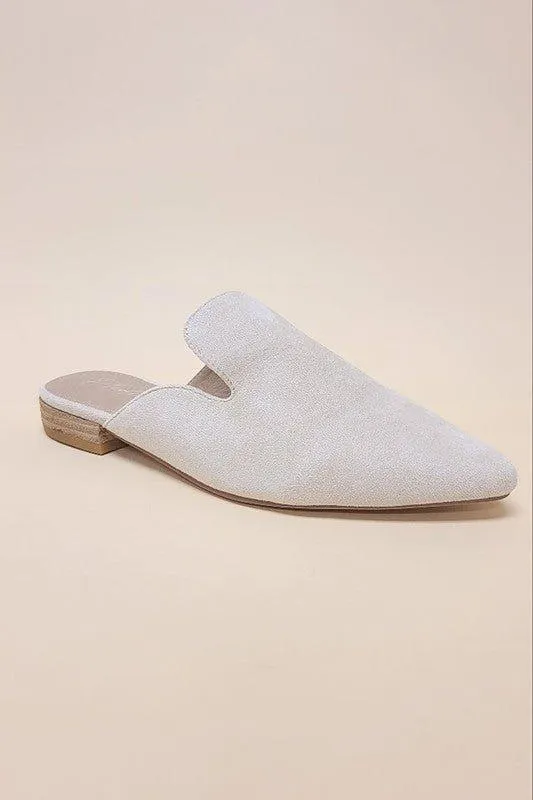 Brittany Mule Flats Slip On