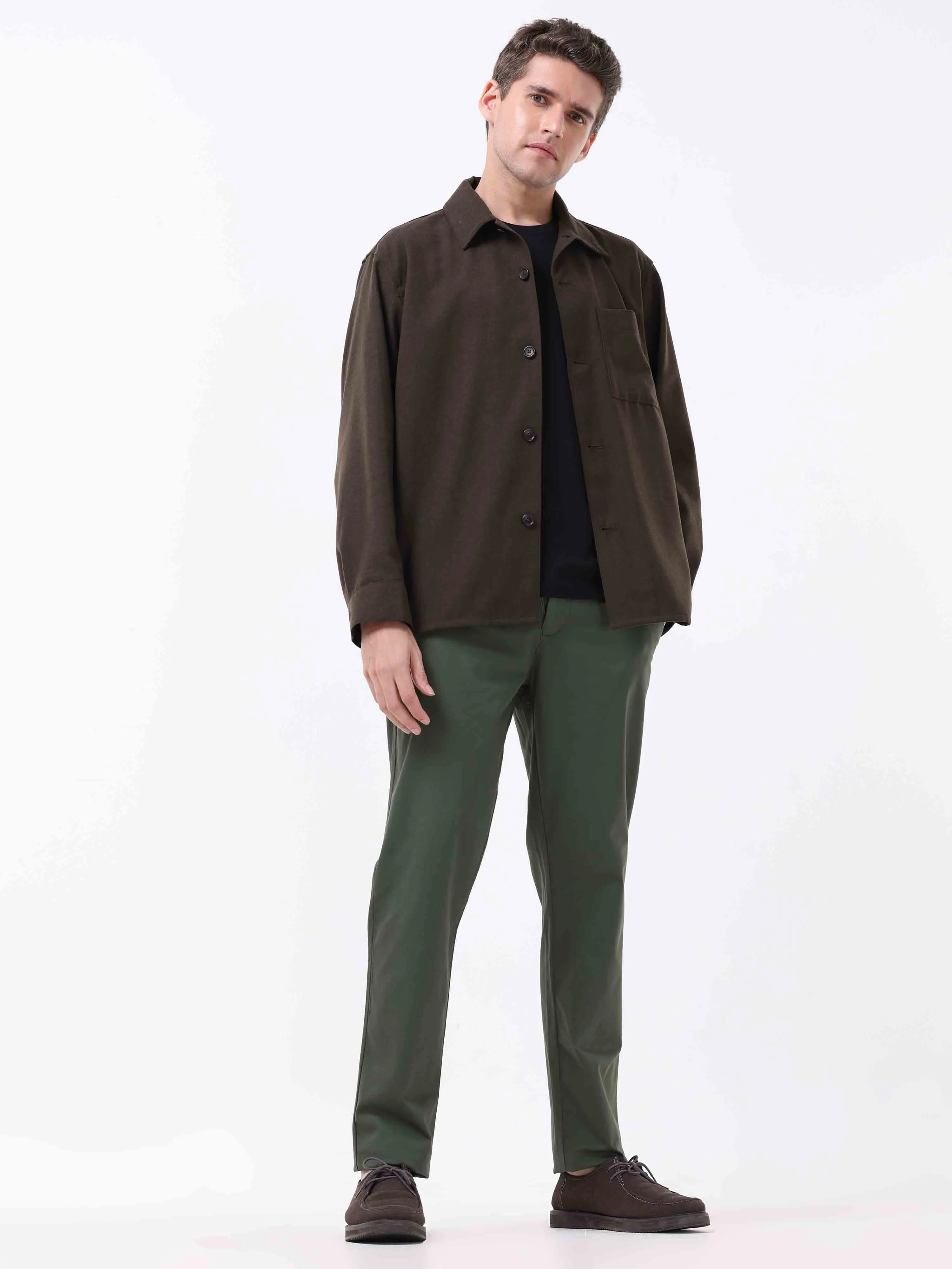 Broken Signature Pine Olive Chino