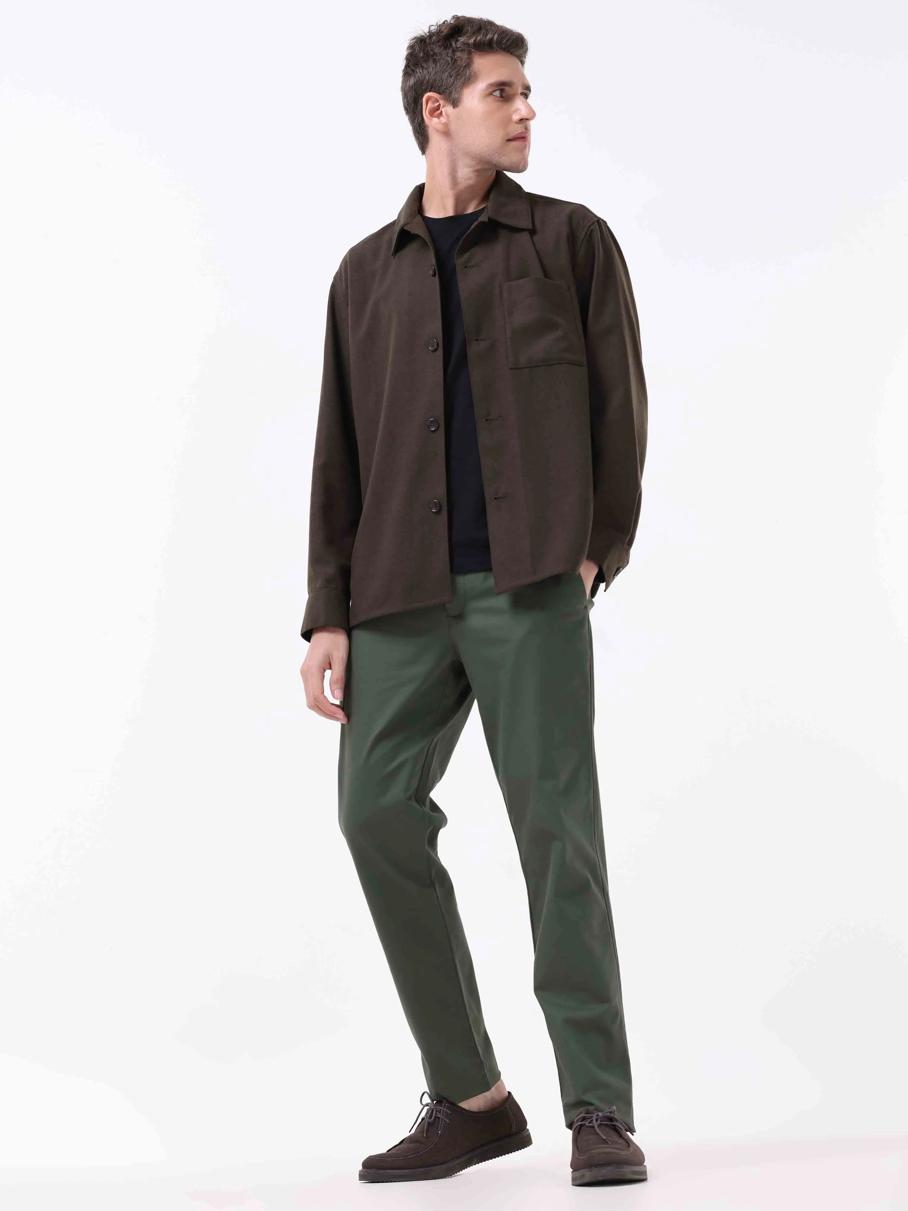 Broken Signature Pine Olive Chino