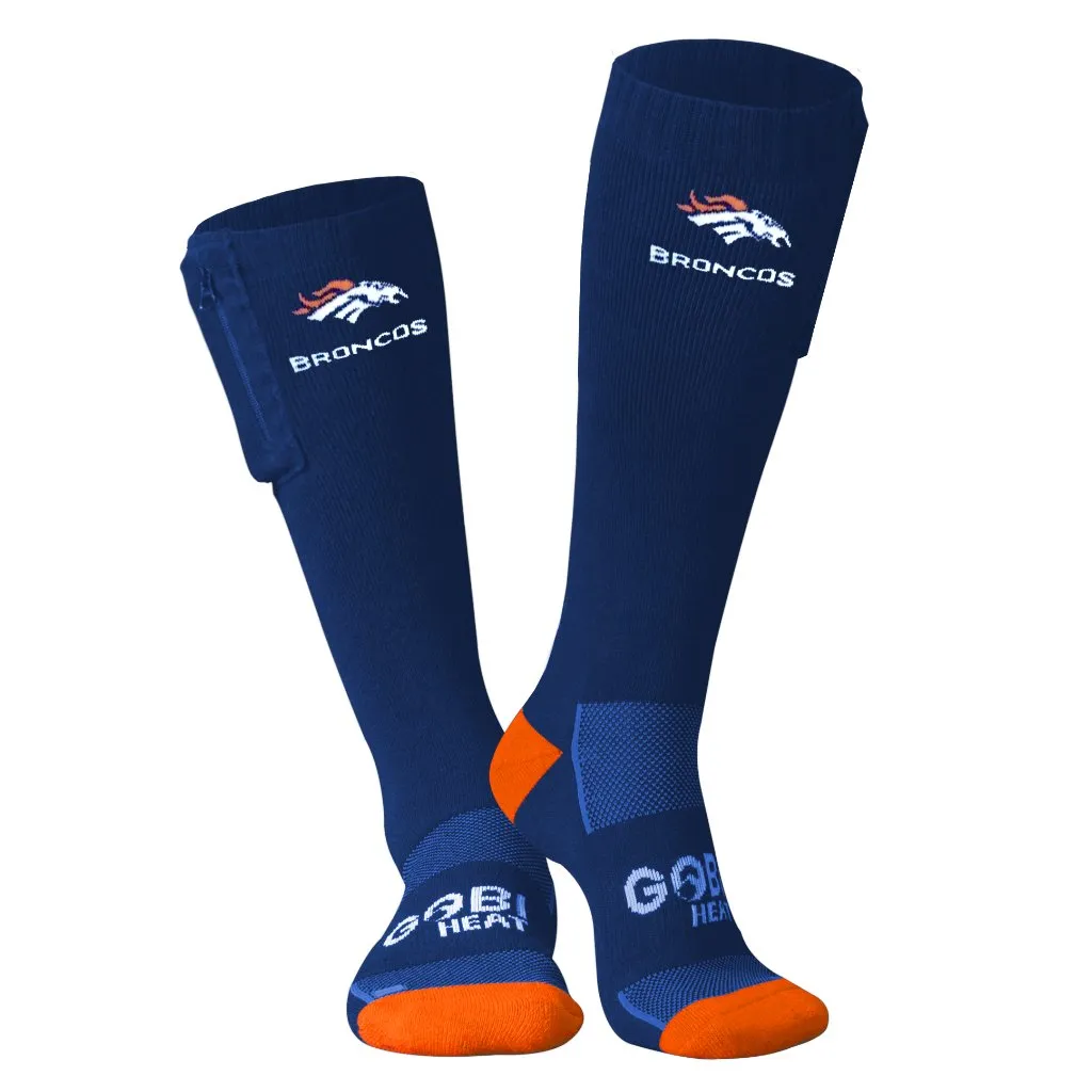 Broncos Tread Heated Socks