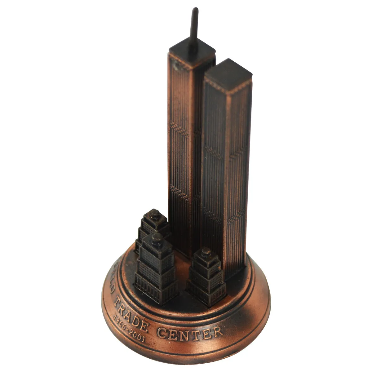 Bronze Metal World Trade Center Replica