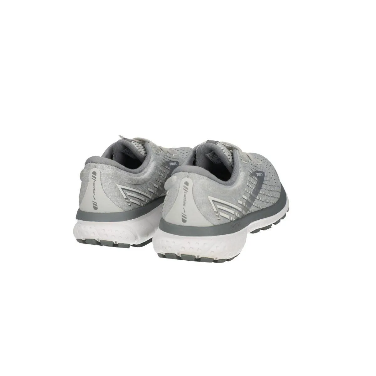 Brooks Ghost 13 Running Sport Shoes Fabric Grey Colour For Women