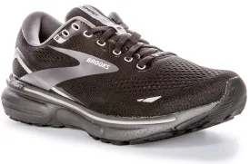 Brooks Ghost 15 GTX In Black For Men | Medium Fit