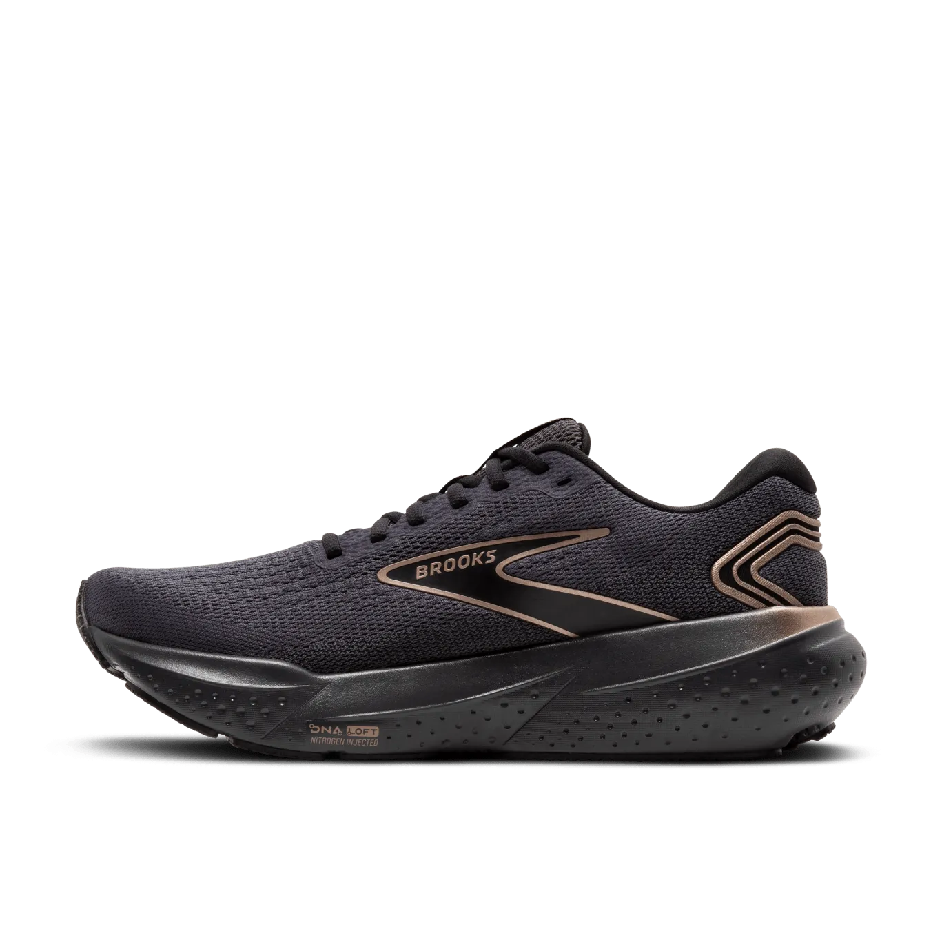 Brooks Glycerin 21 Womens Running - Ebony / Black / Taupe