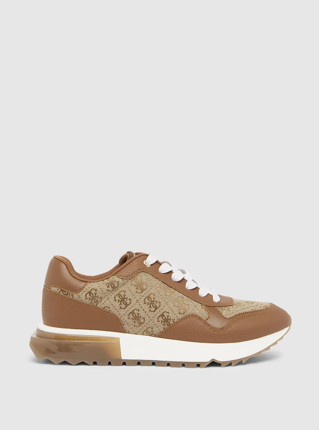 Brown Logo Melany Sneakers