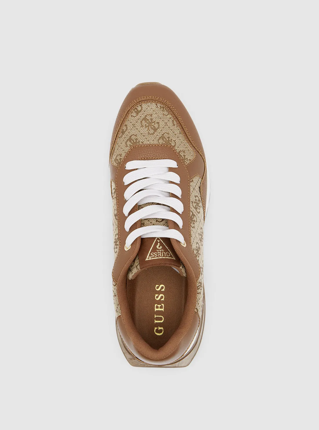 Brown Logo Melany Sneakers