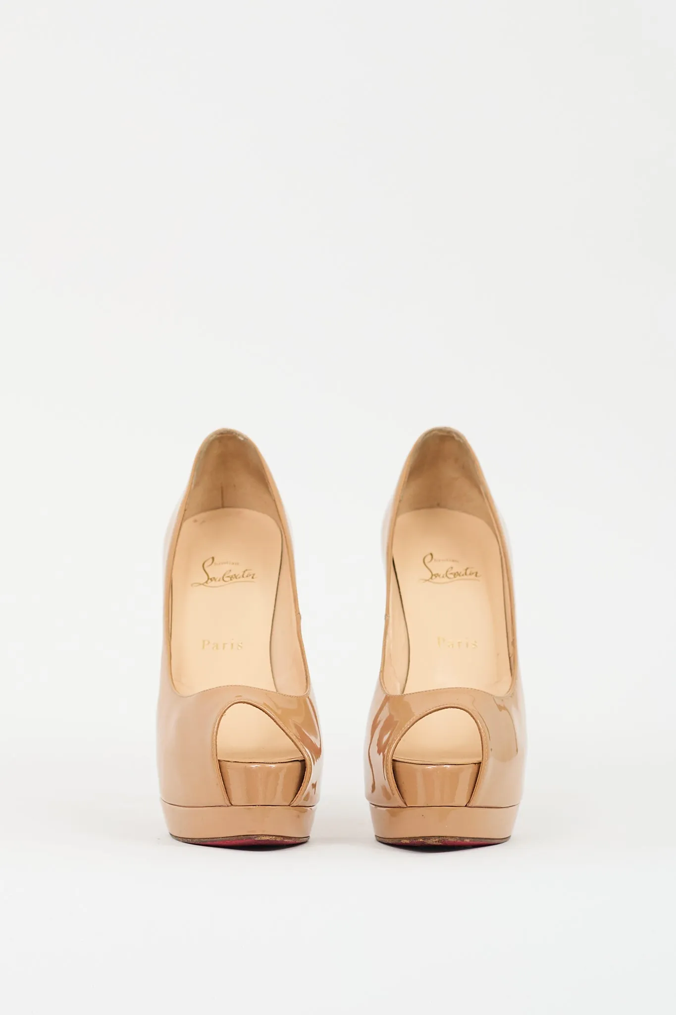 Brown Patent Leather Palais Royal Pump