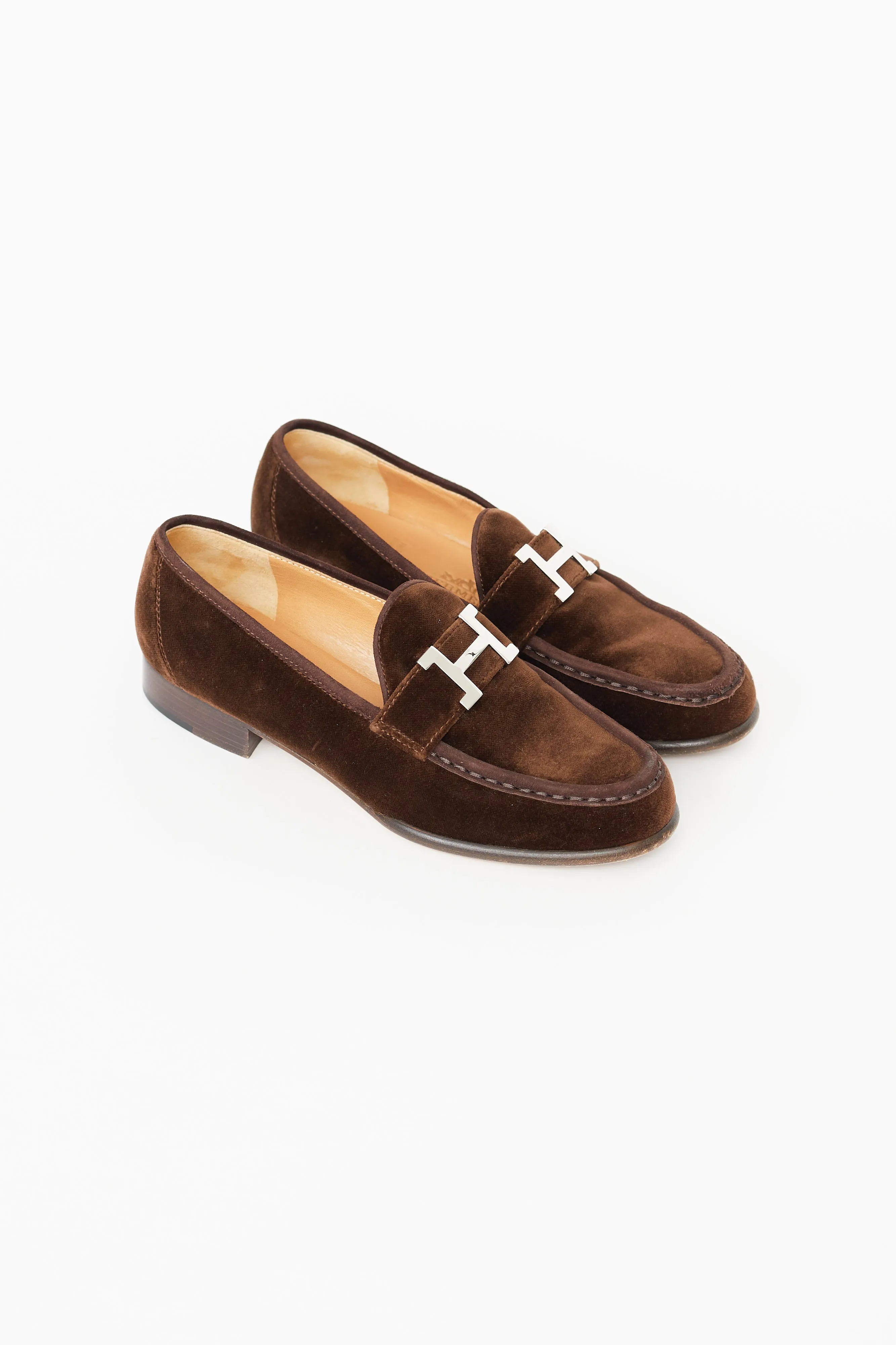 Brown Suede Paris Loafer