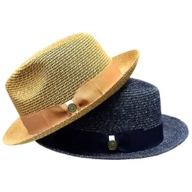 Bruno Capelo Piedmont Natural Milan Straw Fedora