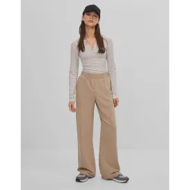 BSK Wide Leg Beige Trousers