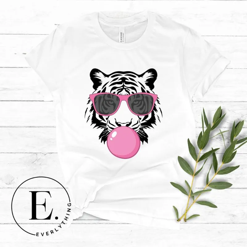 Bubble Gum Poppin Tiger T-Shirt