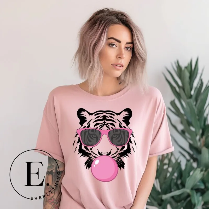 Bubble Gum Poppin Tiger T-Shirt