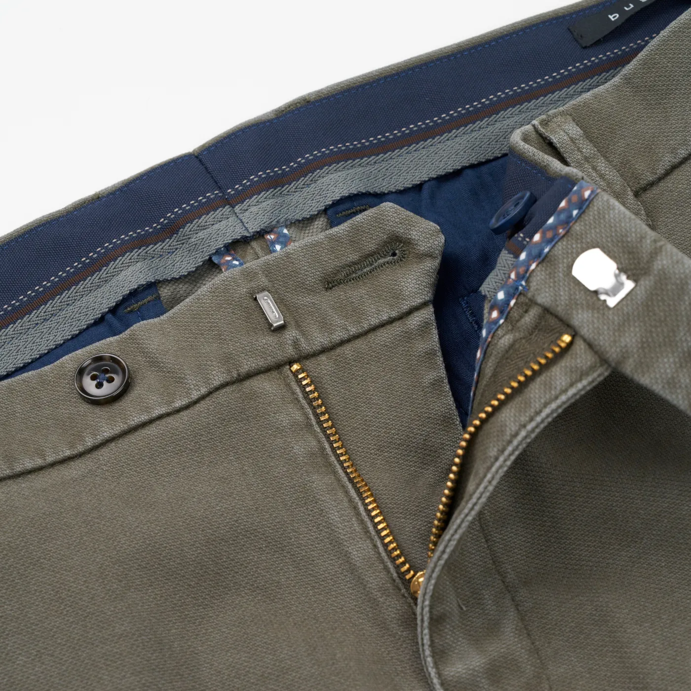 Bugatti Cashmere Feel Cotton Chino