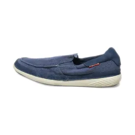 Bugatti Loafers Canvas Blue Colour For Men