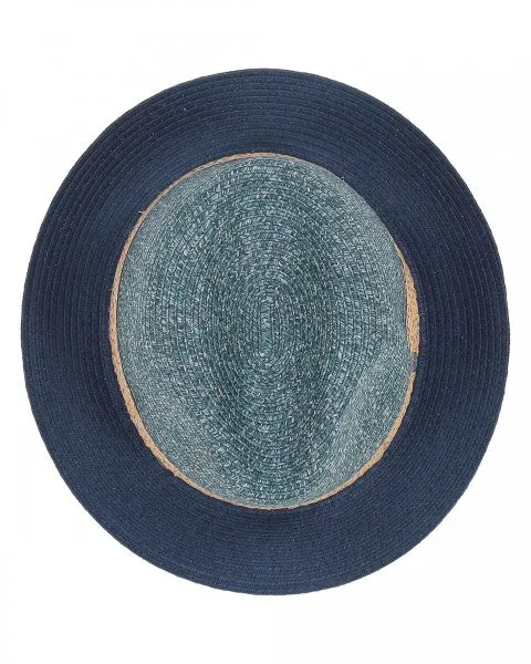 Bugatti - Summer Fedora Hat, Navy