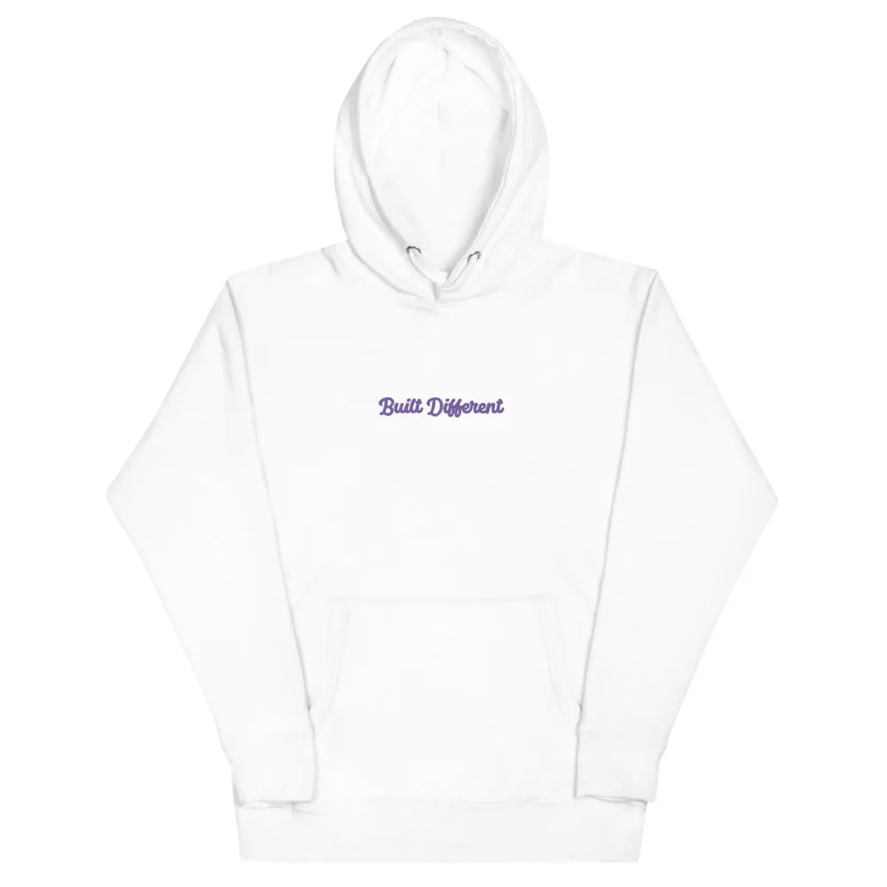 Built Different | Embroidered Unisex Hoodie