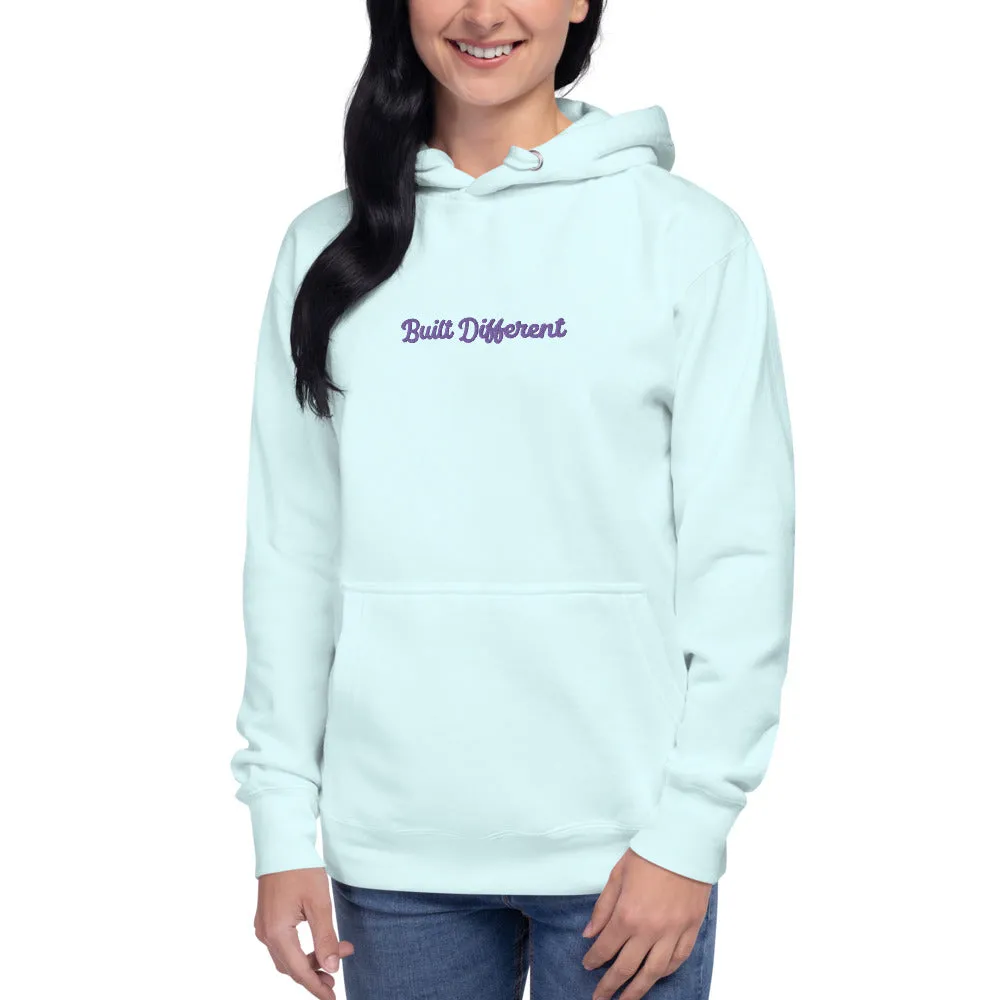 Built Different | Embroidered Unisex Hoodie