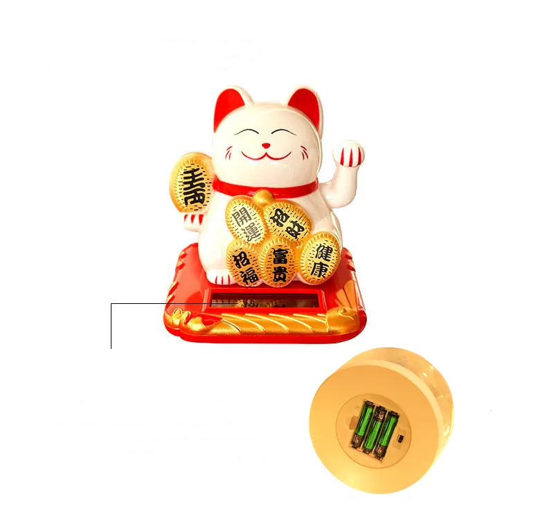 Bulk Maneki Neko Lucky Cat Preserved Flower Gifts Wholesale