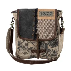 Burlander Floral Patch Shoulder Bag