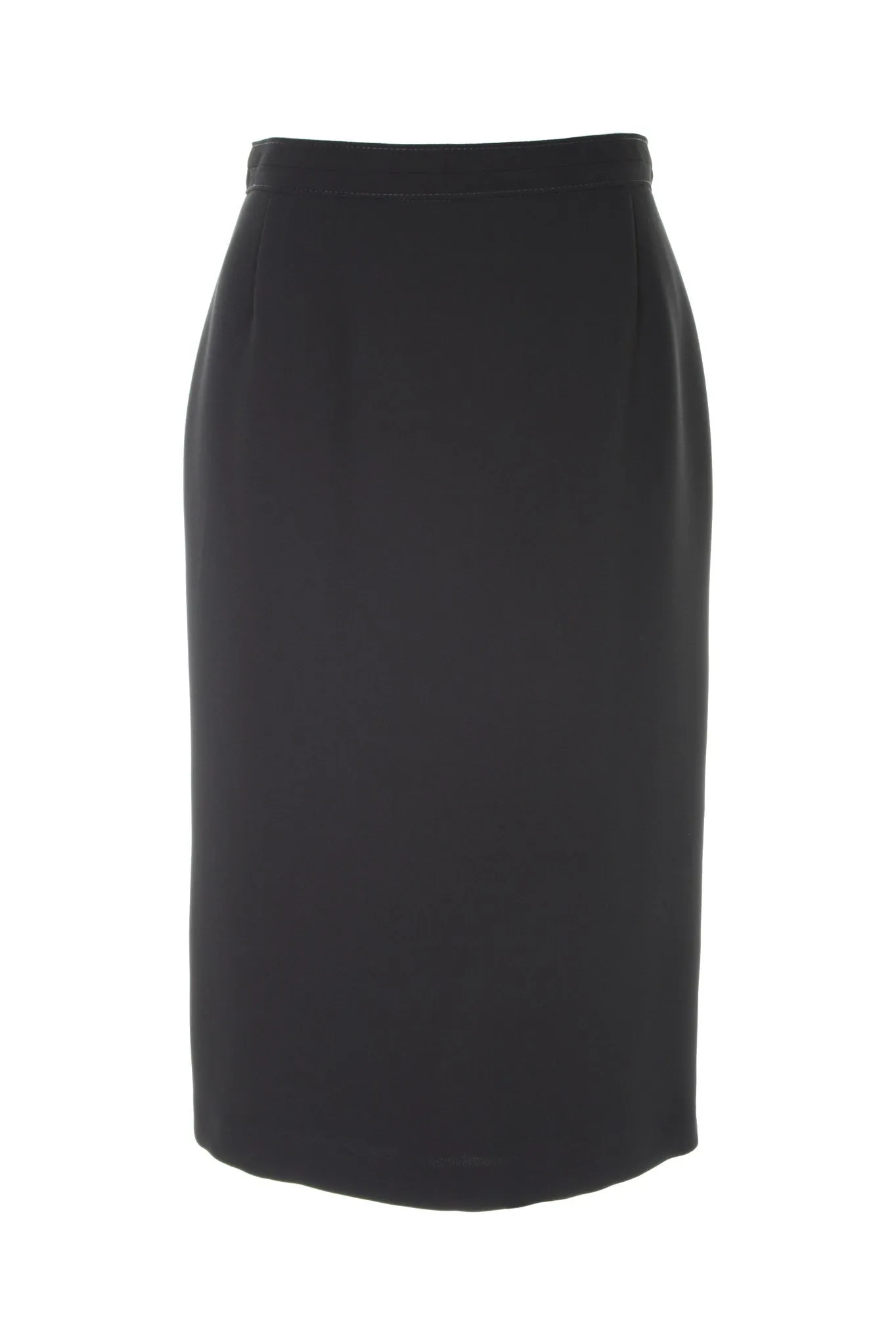 Busy Clothing Womens Black Pencil Skirt