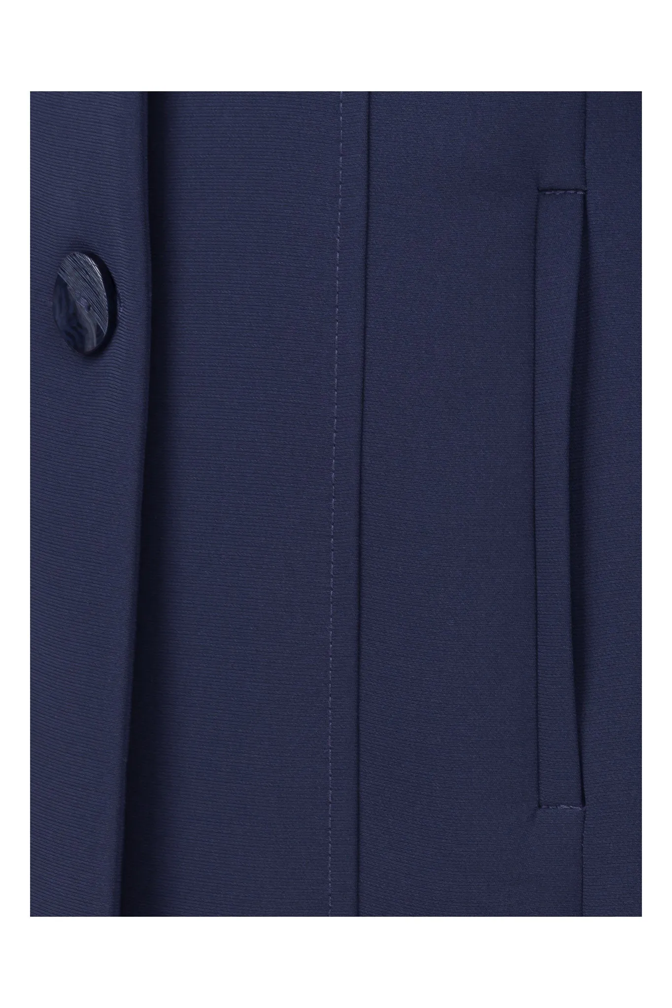 Busy Clothing Womens Navy Long Suit Jacket