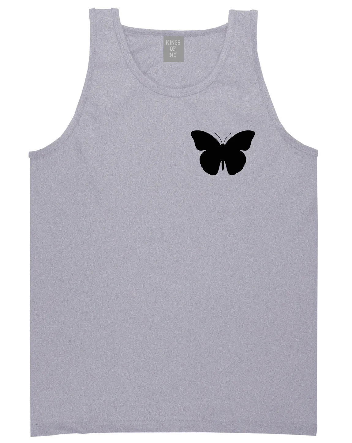 Butterfly Chest Mens Tank Top Shirt