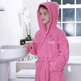 Butterfly Hooded Bathrobe