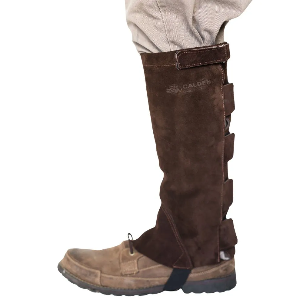 Calden Hunting leg gaiters 100% premium leather