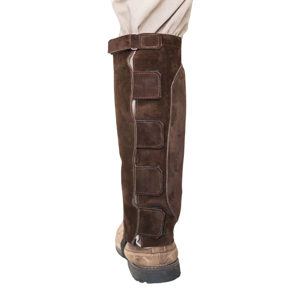 Calden Hunting leg gaiters 100% premium leather