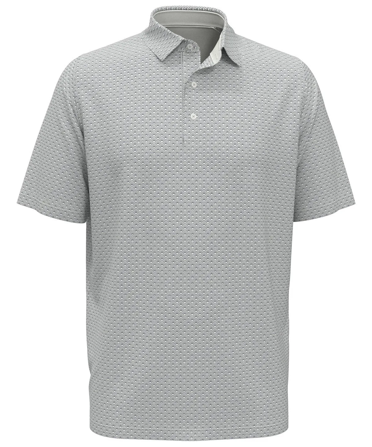 Callaway Men's Soft Touch Chev Print Polo {CG-KSE0P9}