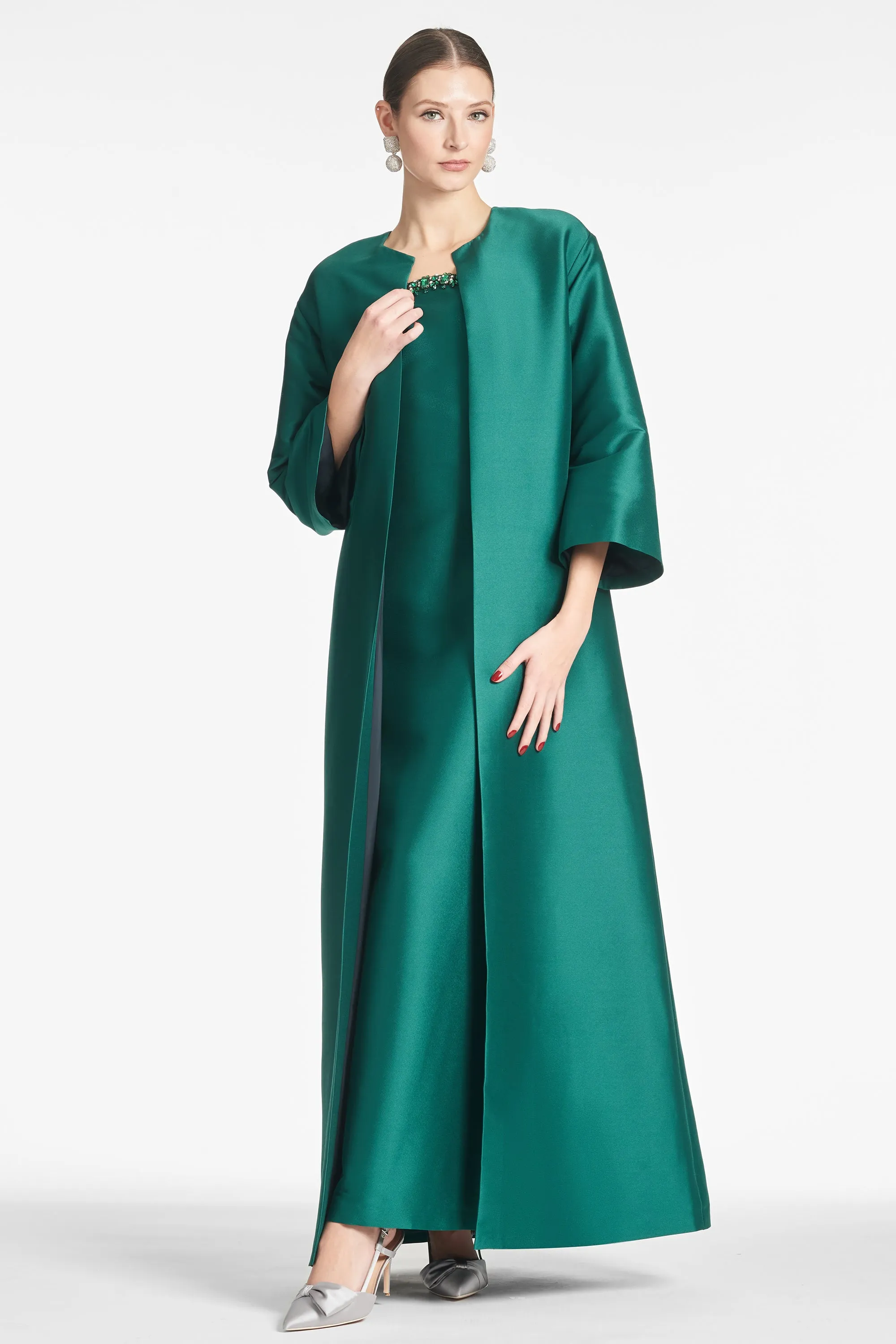 Calliope Coat - Emerald