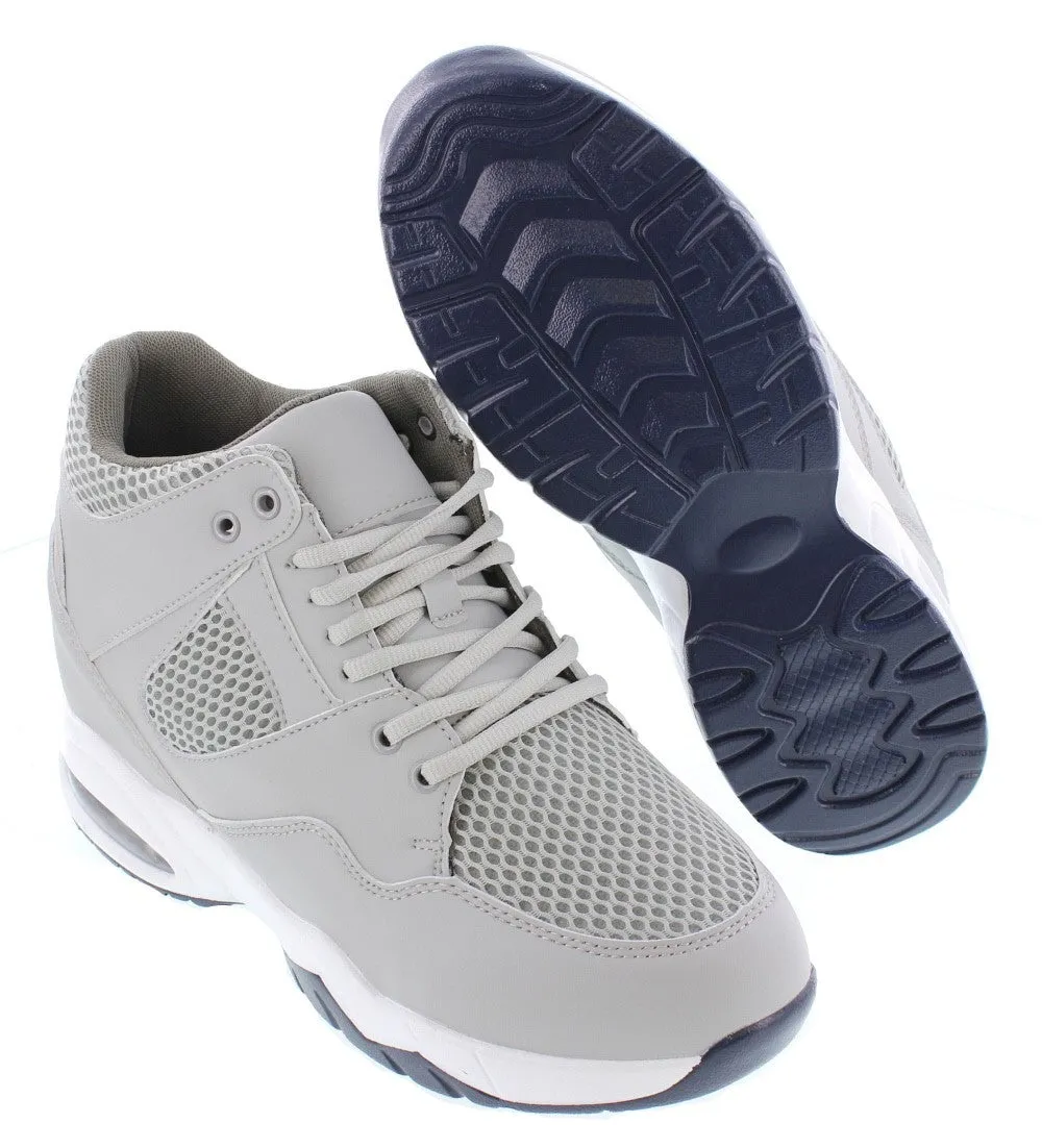 CALTO Lightweight Elevator Sneakers - 3.4 Inches - H329084